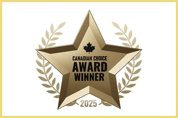 We’re Honoured to Be a 2025 Canadian Choice Award Winner!